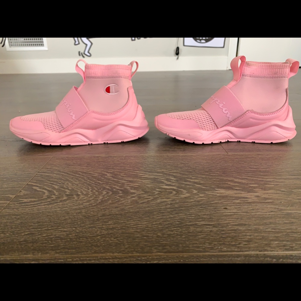Pink women’s champion rally shoes